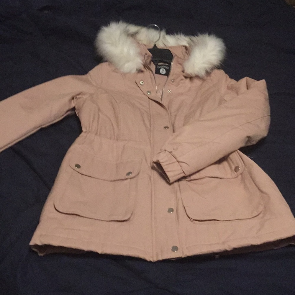 Boohoo Dusty Pink Jacket